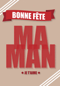 Un doux message pour une maman ch&eacute;rie